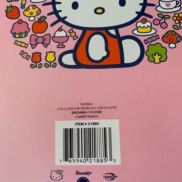 Sanrio 2011 Hello Kitty Pocket File Folder Stationary Collectors - Picture 4 of 5